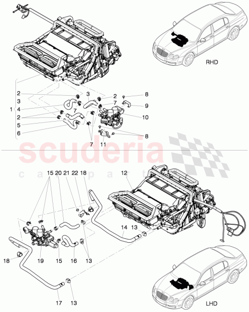Part Diagram for Bentley N0245097