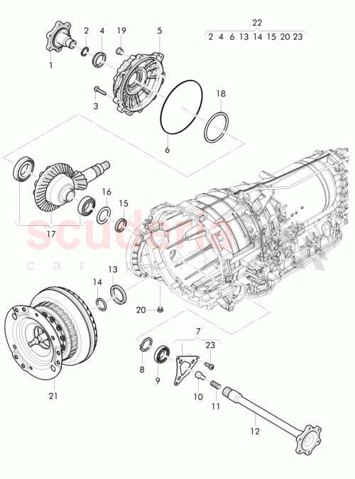 Part Diagram for Bentley 0CU 409 131