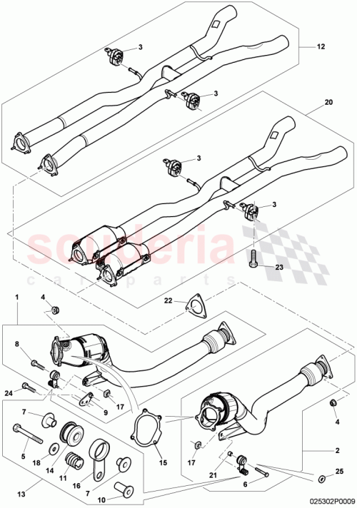 Part Diagram for Bentley 3W7 254 600 D