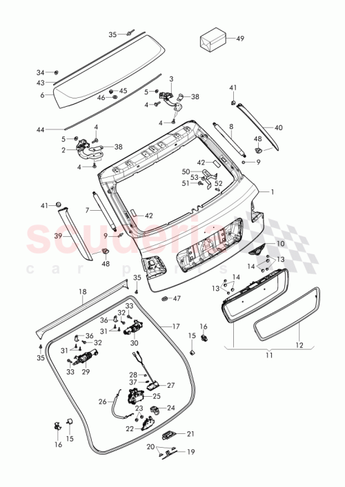 Part Diagram for Bentley N90488004