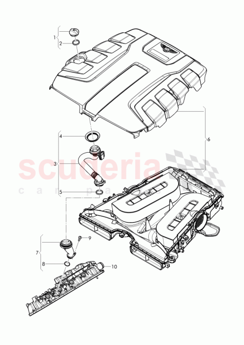 Part Diagram for Bentley 059 133 287 C