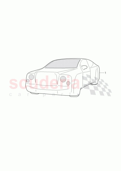 Part Diagram for Bentley 3Y0 000 290 E