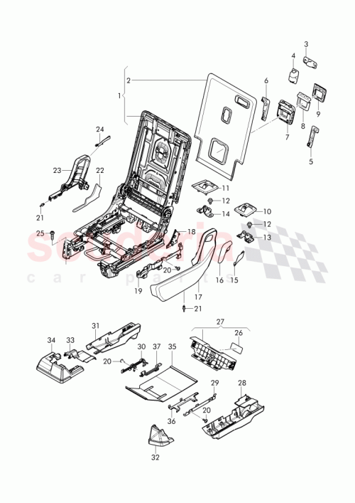Part Diagram for Bentley N 038 501 2