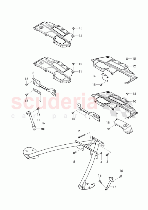 Part Diagram for Bentley 3Y1 805 283 E