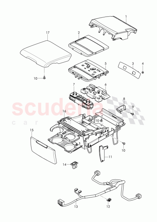Part Diagram for Bentley 3Y0 971 158 P
