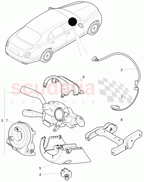 Part Diagram for Bentley 4H0 953 568 G