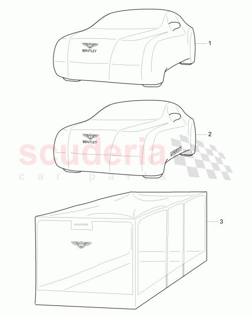 Part Diagram for Bentley 3W7 861 985 J