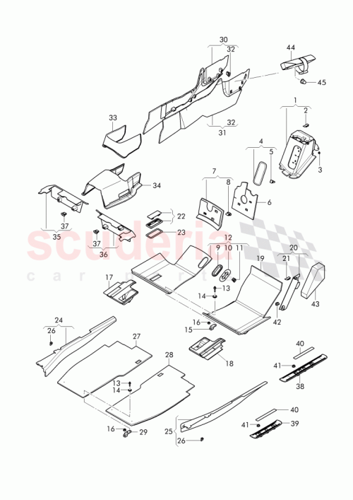 Part Diagram for Bentley 3Y4 863 334 A
