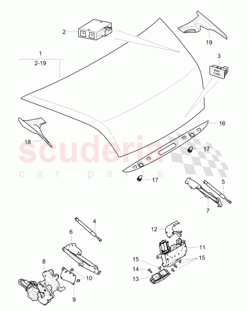 Part Diagram for Bentley JNV 827 105 A