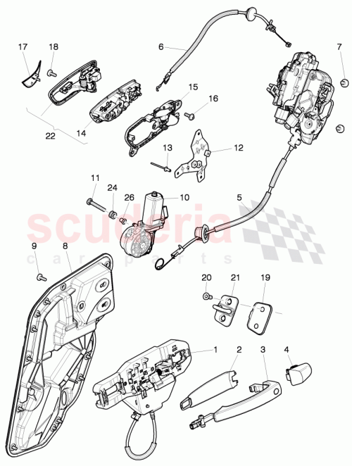 Part Diagram for Bentley N 911 796 01