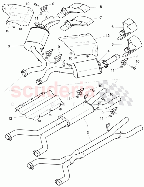 Part Diagram for Bentley 3Y0253200B