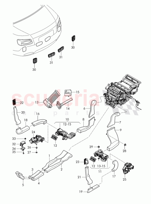 Part Diagram for Bentley 4W0 857 897 A
