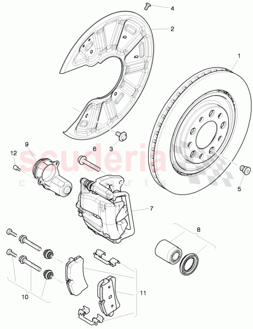 Part Diagram for Bentley 3Y0615611B