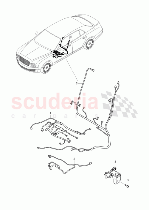 Part Diagram for Bentley 3Y2 971 080 F