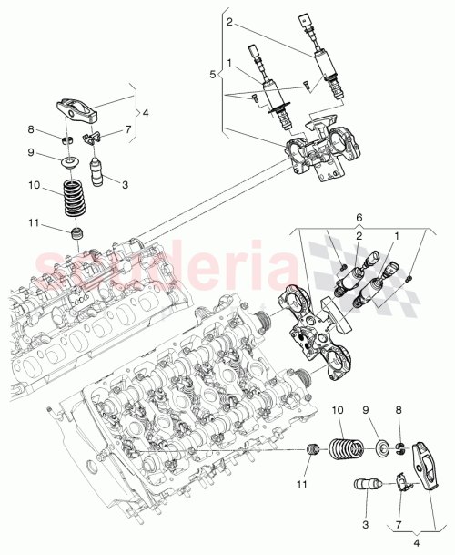 Part Diagram for Bentley 057109521