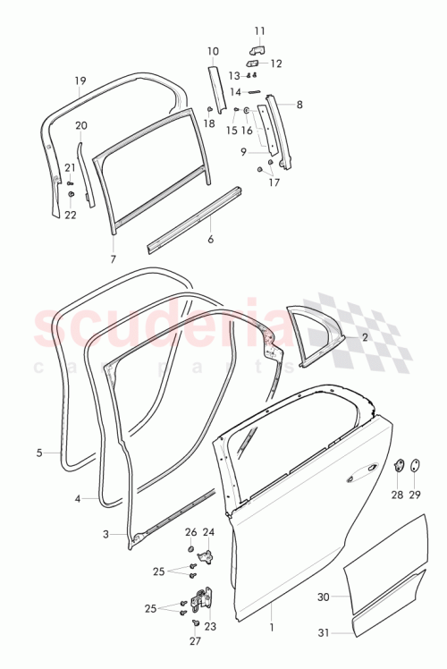 Part Diagram for Bentley N90511508
