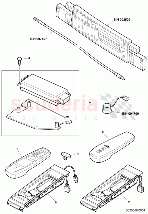 Part Diagram for Bentley 3W0 035 705 C