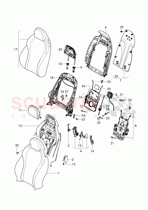 Part Diagram for Bentley 3W3 881 806 P