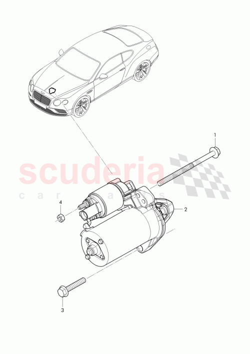 Part Diagram for Bentley N10431703