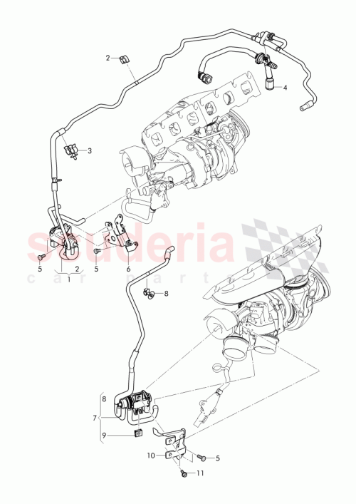 Part Diagram for Bentley 07P 145 675 M