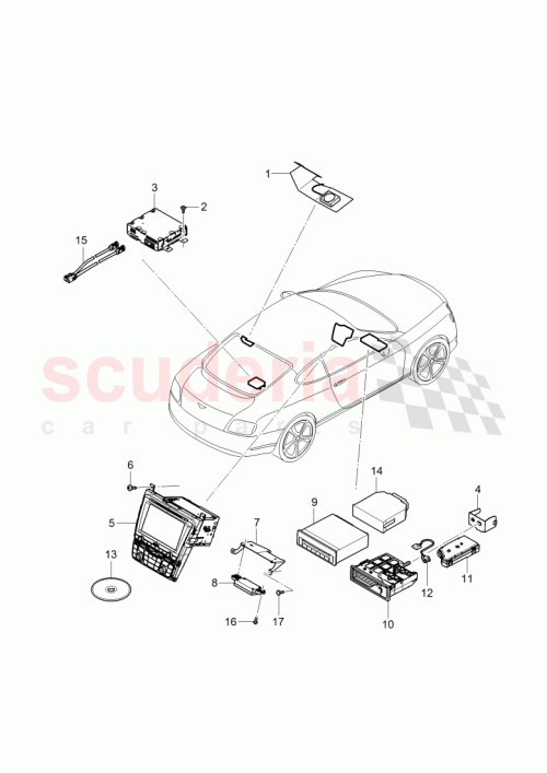 Part Diagram for Bentley 3W0 998 656