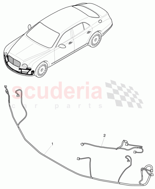 Part Diagram for Bentley 3Y0 971 449 E