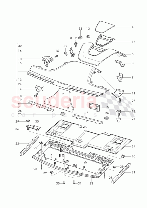 Part Diagram for Bentley 3W8863401AA