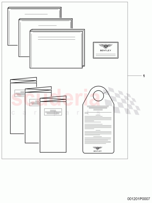 Part Diagram for Bentley 3W5 012 003 CH