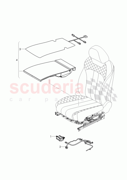 Part Diagram for Bentley 36B 971 365 AB