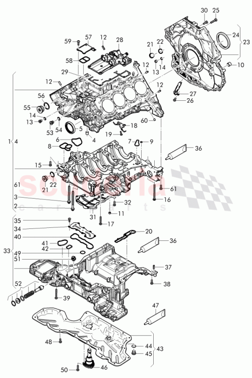 Part Diagram for Bentley 079 103 039 A
