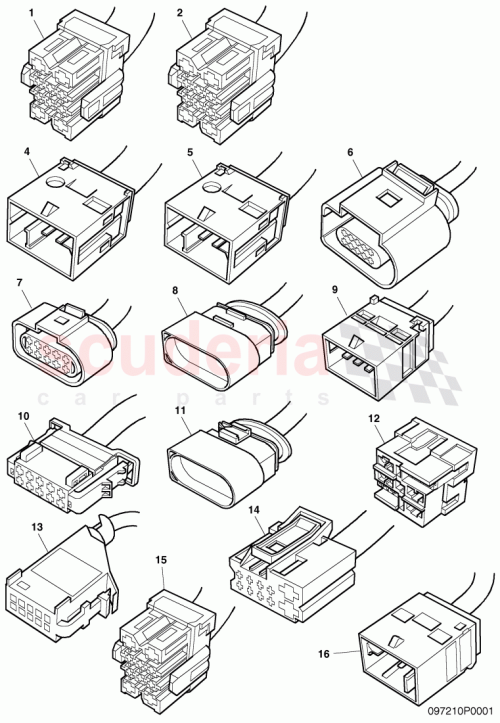 Part Diagram for Bentley 1J0973735