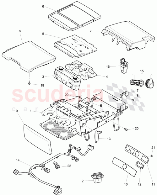 Part Diagram for Bentley 3Y0 971 158 D