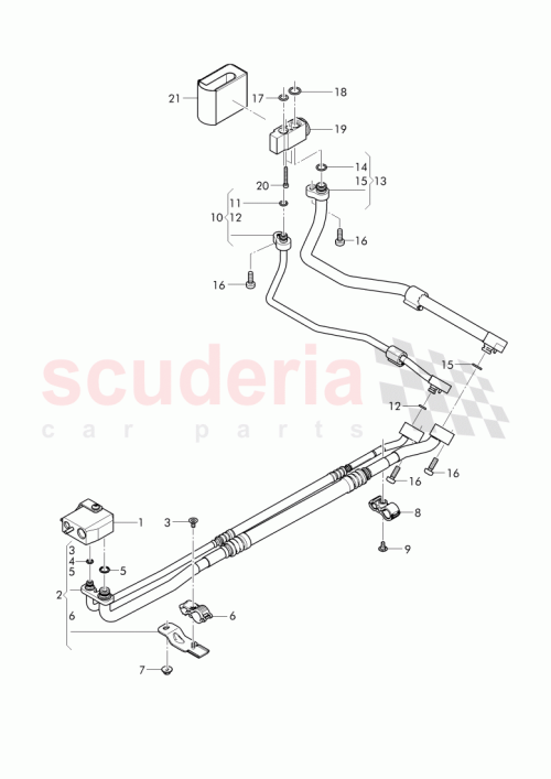 Part Diagram for Bentley 3Y5 816 885