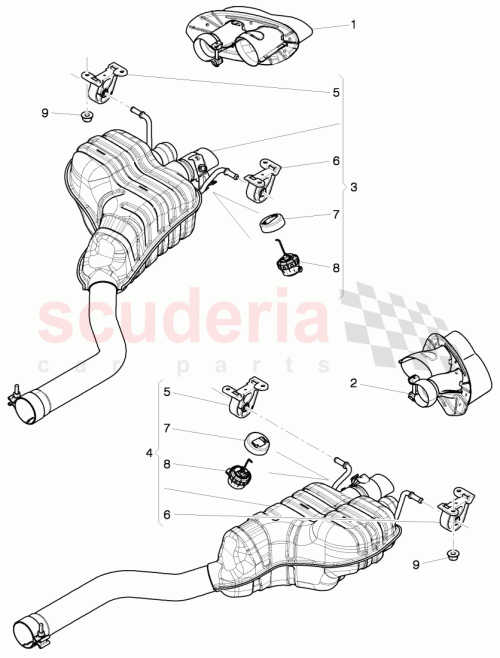 Part Diagram for Bentley 3W3 253 609 Q
