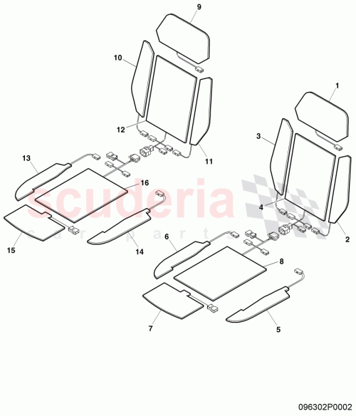 Part Diagram for Bentley 3W5963555K