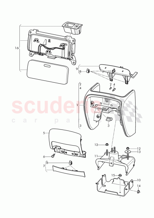 Part Diagram for Bentley 3W7 863 244
