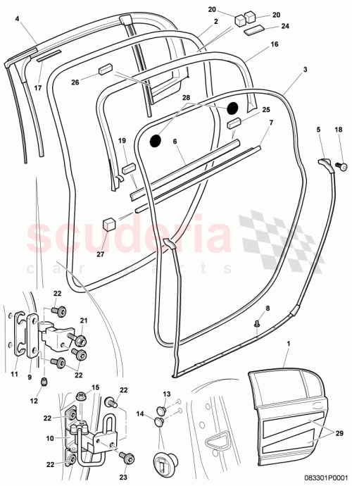 Part Diagram for Bentley 3D7833411A