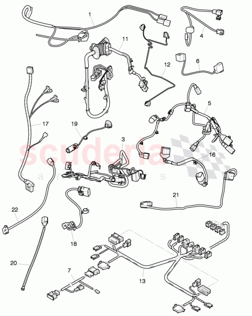 Part Diagram for Bentley 3W3 971 610 B