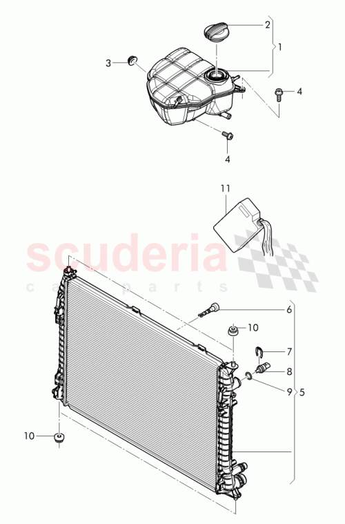 Part Diagram for Bentley 3W0 121 253 D