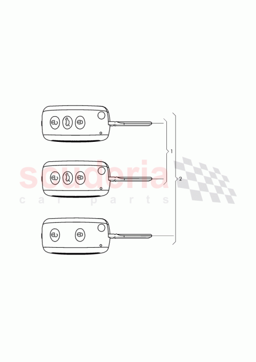 Part Diagram for Bentley 3W0 837 216 C