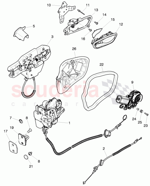Part Diagram for Bentley 3Y0837019Q