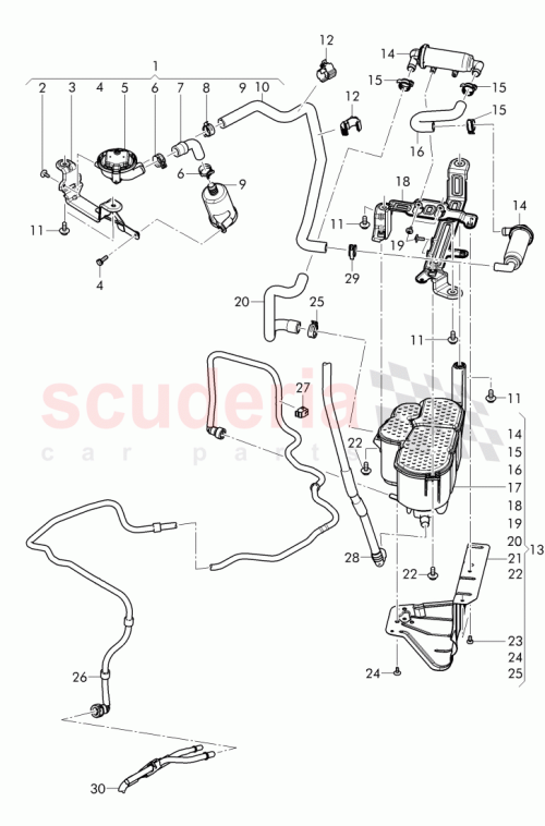 Part Diagram for Bentley 4B0 422 379 A