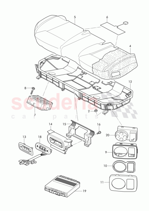 Part Diagram for Bentley N10419401
