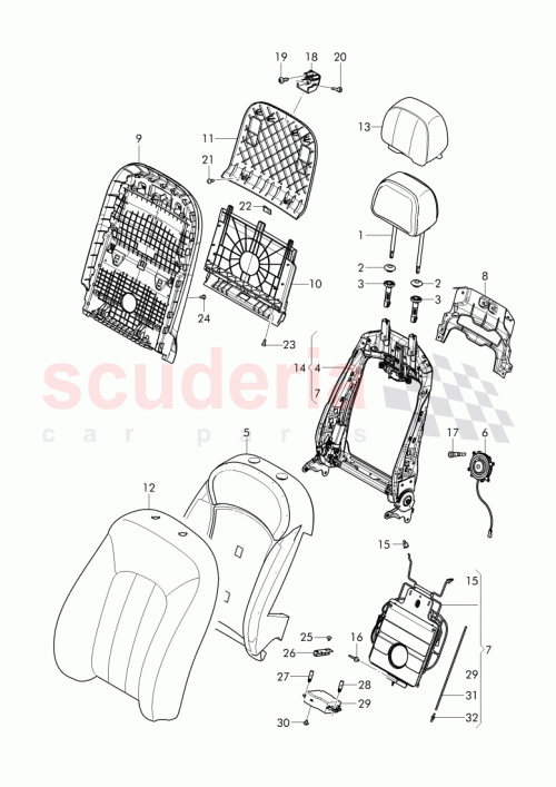 Part Diagram for Bentley 3Y5881921