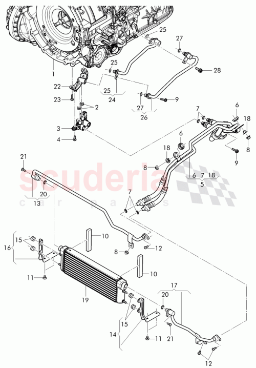 Part Diagram for Bentley 3W0 317 809