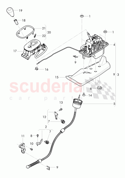 Part Diagram for Bentley 3W0711118K