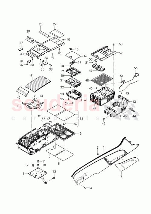 Part Diagram for Bentley WHT 001 511