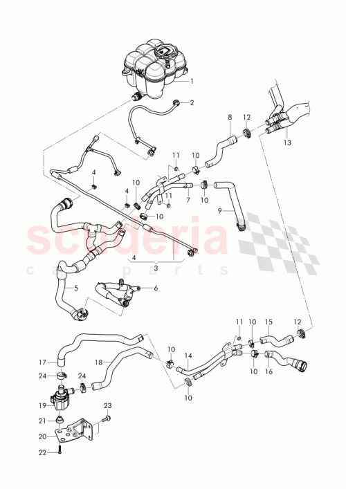 Part Diagram for Bentley WHT002306