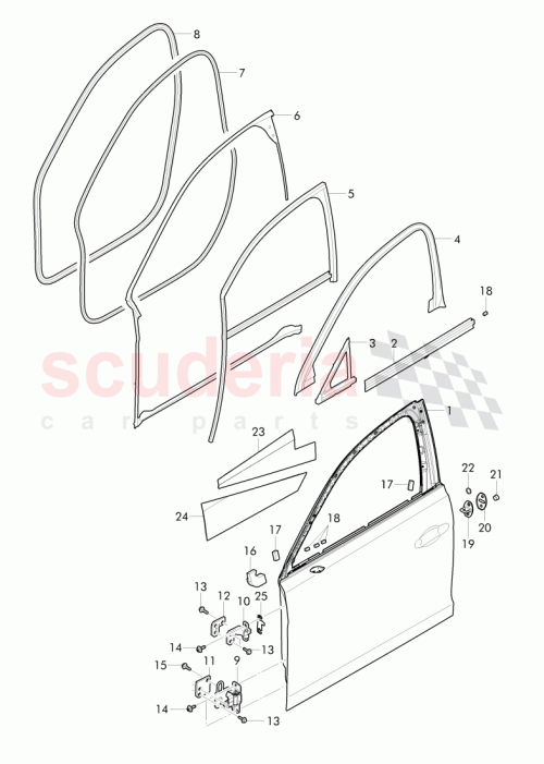 Part Diagram for Bentley 4W0 867 587 A