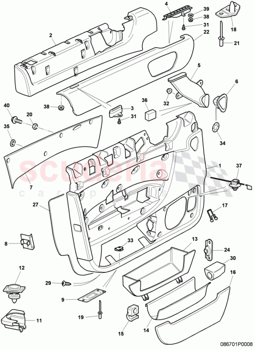 Part Diagram for Bentley N90434903